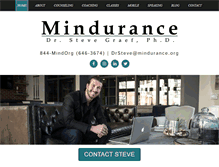 Tablet Screenshot of mindurance.org